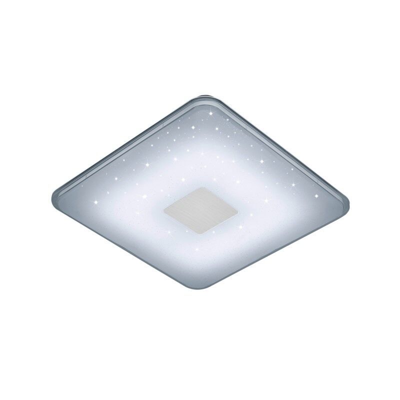 Vit plafond modern, Lev, 30W, varm till kall vit justerbar LED, met fjärrkontroll Vit plafond modern, Lev, 30W, varm till kall vit justerbar LED, met fjärrkontroll