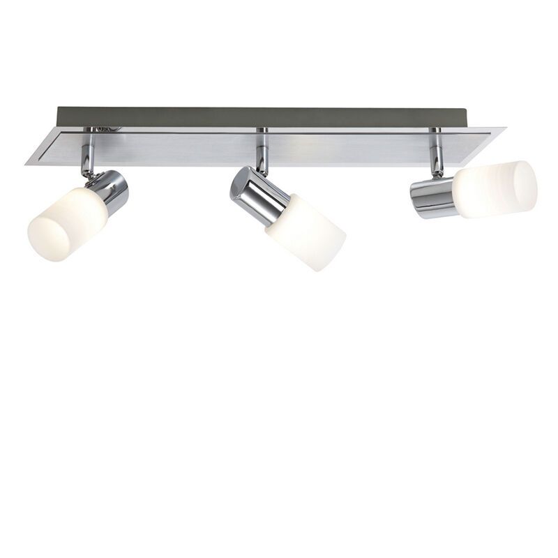 Grå spotlight tak glas, Morely, 4,3W, 3000K LED