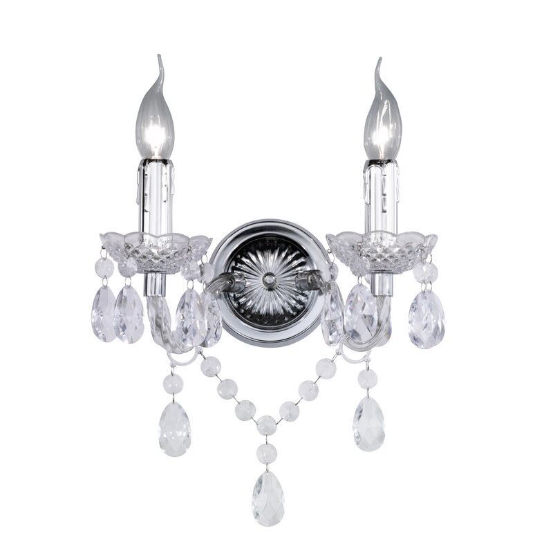 Transparent vägglampa klassisk, Pedra