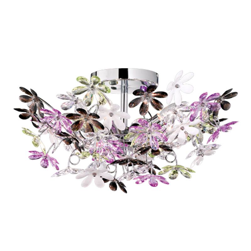 Krom taklampa retro, Wooler