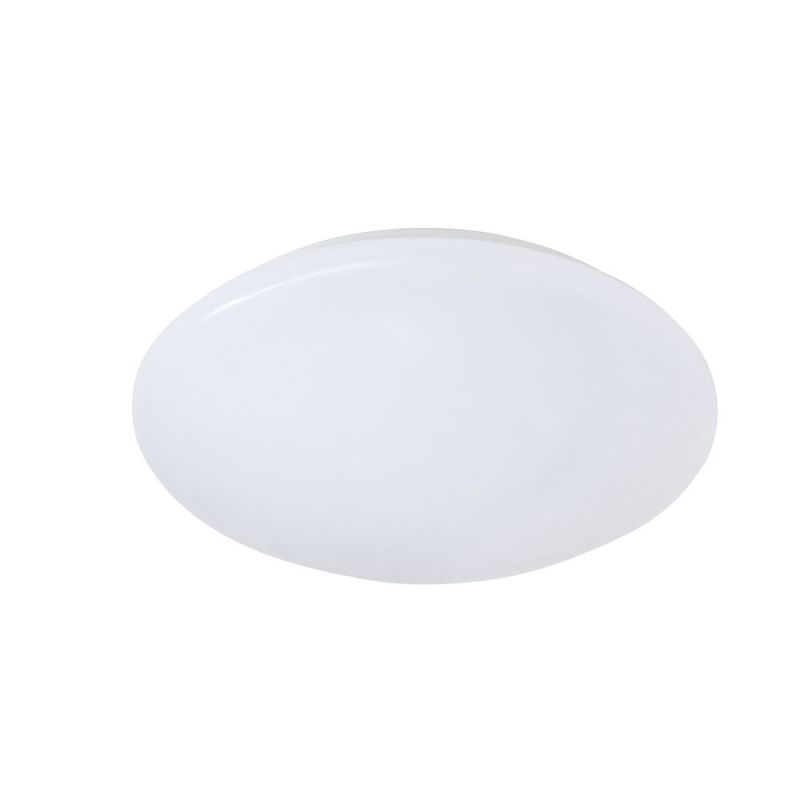 Vit plafond plast, Vanysia, 12W, 3000K LED, IP44 Vit plafond plast, Vanysia, 12W, 3000K LED, IP44