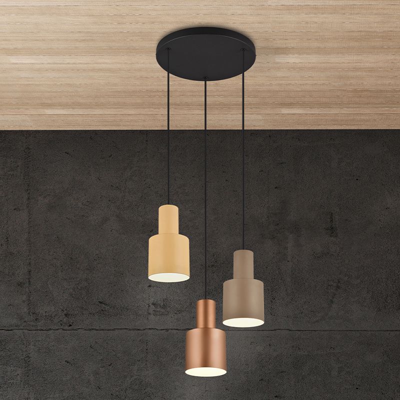 Taupe fönsterlampa modern, Amila