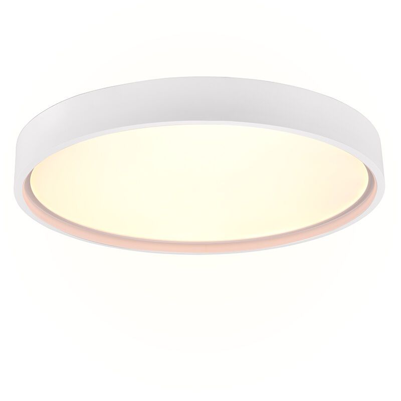 Vit plafond modern, Destin, 29W, varm till kall vit justerbar LED Vit plafond modern, Destin, 29W, varm till kall vit justerbar LED