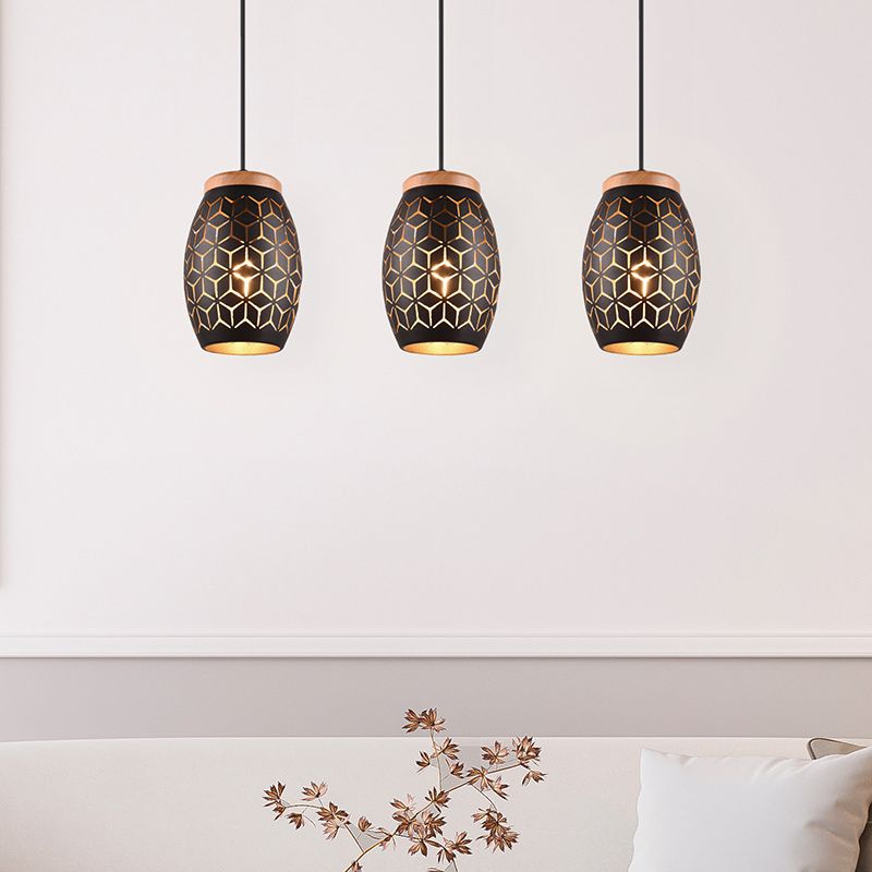 Svart fönsterlampa modern, Delana Svart fönsterlampa modern, Delana