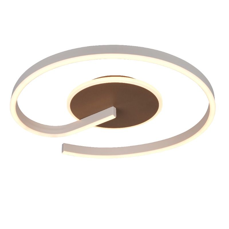 Brun taklampa design, Ymer, 21W, white switch LED, 3 stegs dimmer Brun taklampa design, Ymer, 21W, white switch LED, 3 stegs dimmer