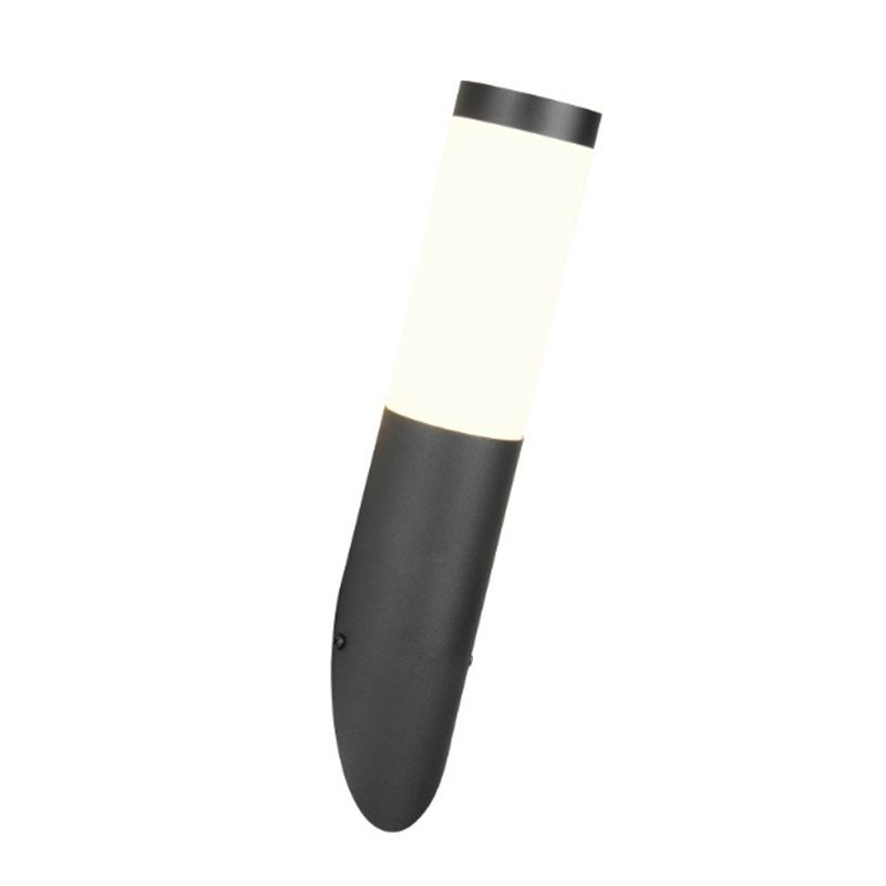 Svart utelampa modern, Rieuwert, IP44