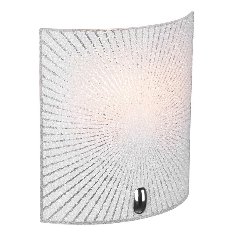 Krom vägglampa metall, Quinten Krom vägglampa metall, Quinten