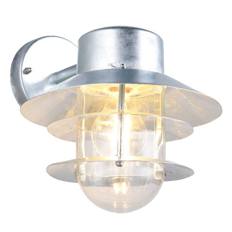 Zink utelampa modern, Peternella, IP44