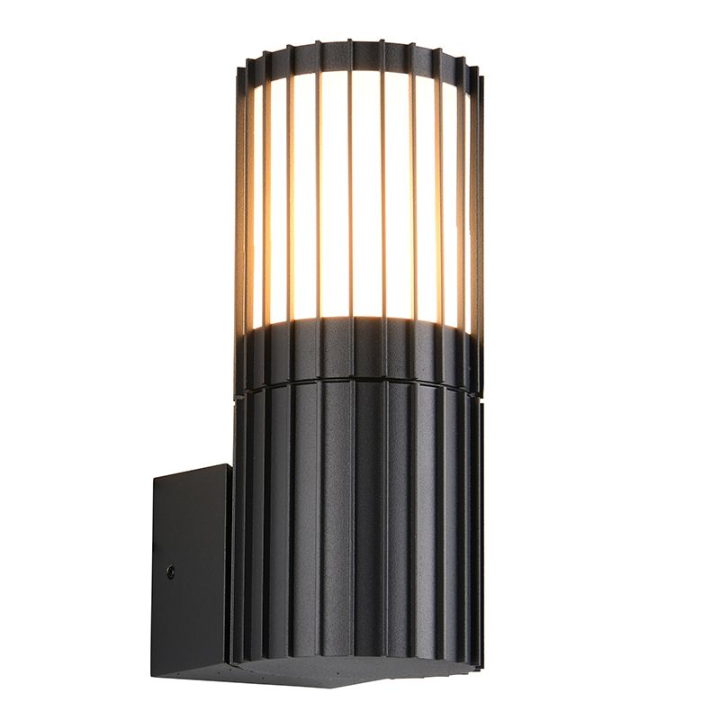 Antracit utelampa modern, Oumnia, IP54