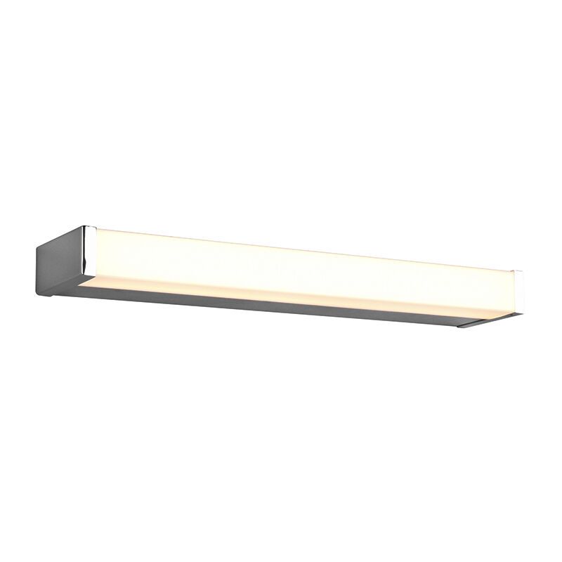Krom badrumslampa vägg modern, Celesta, 6W, 3000K LED, IP44