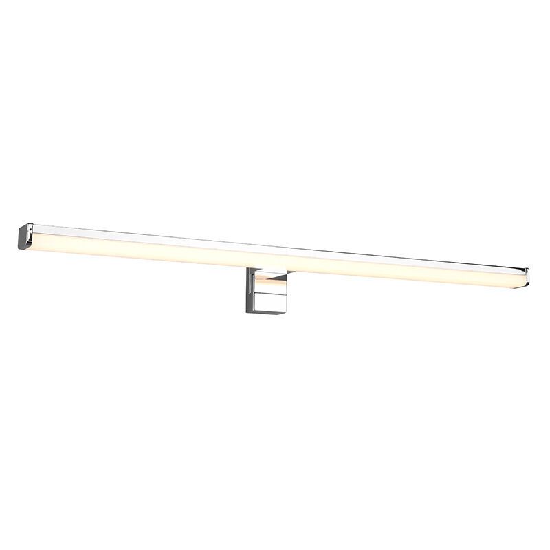 Krom vägglampa modern, Celal, 11,5W, 3000K LED, IP44