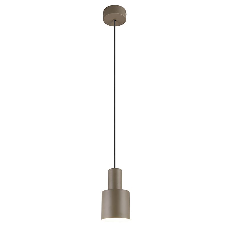 Taupe fönsterlampa metall, Amila