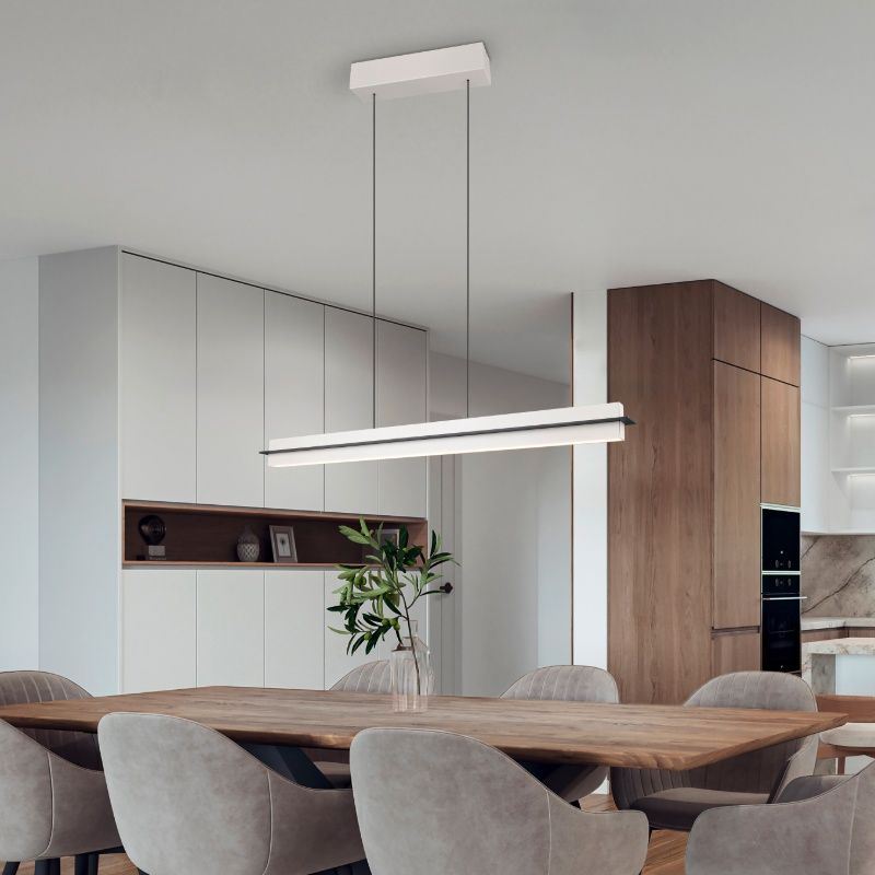 Grå fönsterlampa modern, Joek, 22W, varm till kall vit justerbar LED, 3 stegs dimmer