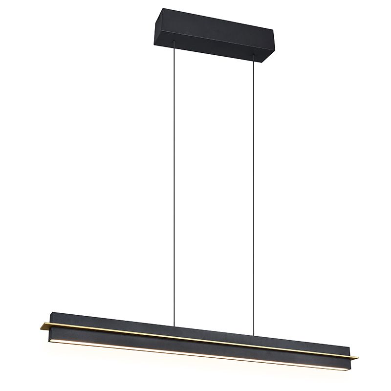 Svart fönsterlampa modern, Joek, 22W, varm till kall vit justerbar LED, 3 stegs dimmer