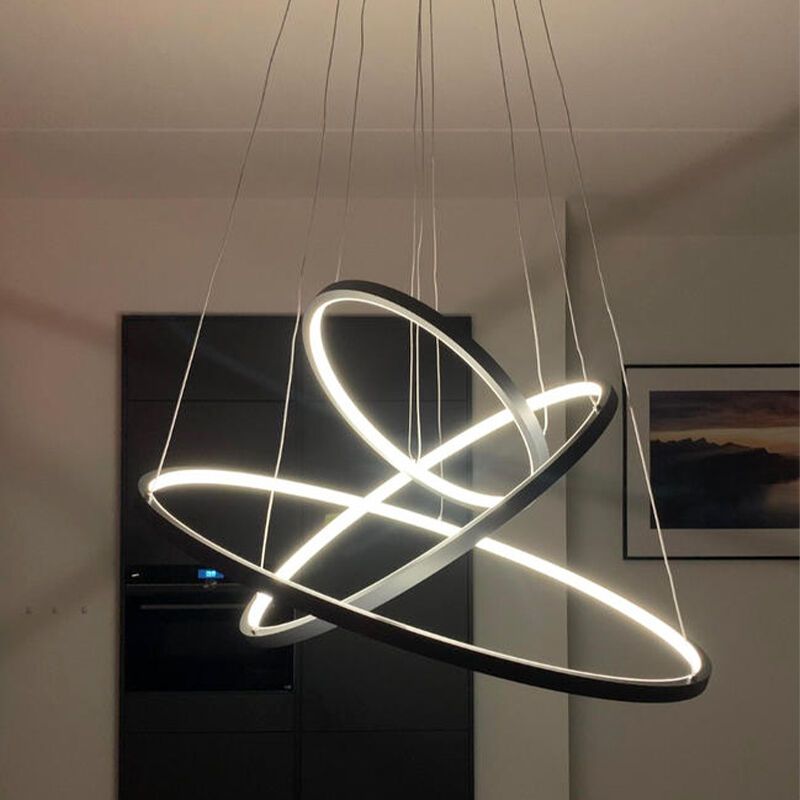 Antracit fönsterlampa modern, Harold, 80W, RGBW LED, met fjärrkontroll