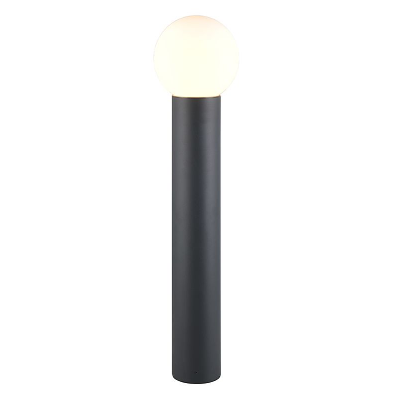 Antracit utelampa modern, Ouarda, IP44