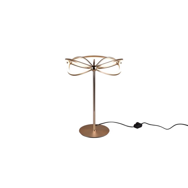 Mässing bordslampa modern, Remy, 20W, 3000K LED, med brytare Mässing bordslampa modern, Remy, 20W, 3000K LED, med brytare