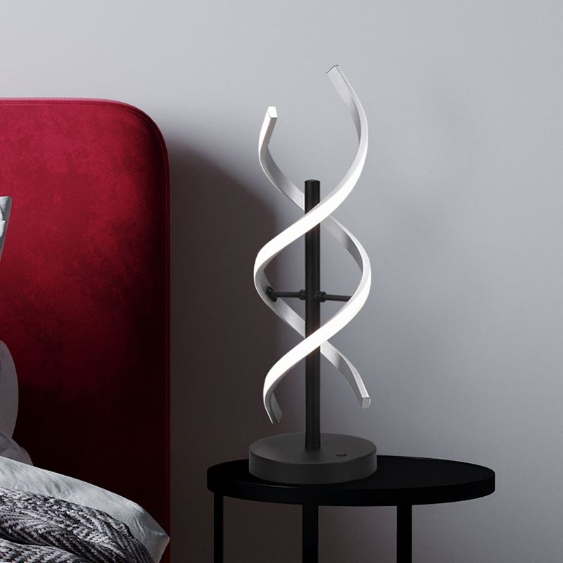 Krom bordslampa design, Sylvian, 20W, varm till kall vit justerbar LED, med beröringsdimmer Krom bordslampa design, Sylvian, 20W, varm till kall vit justerbar LED, med beröringsdimmer