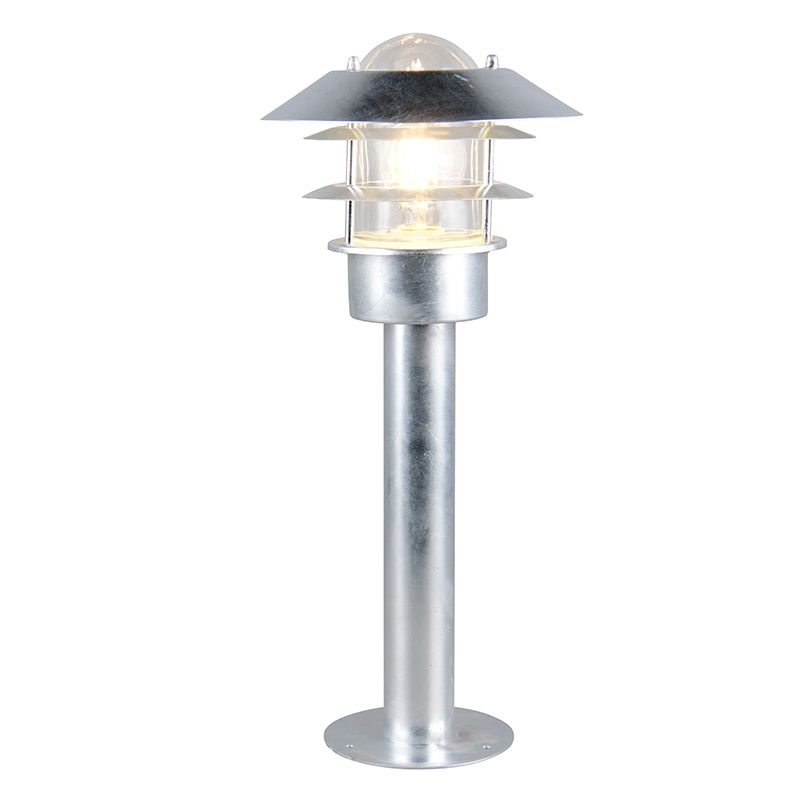 Zink utelampa modern, Peternella, IP44 Zink utelampa modern, Peternella, IP44