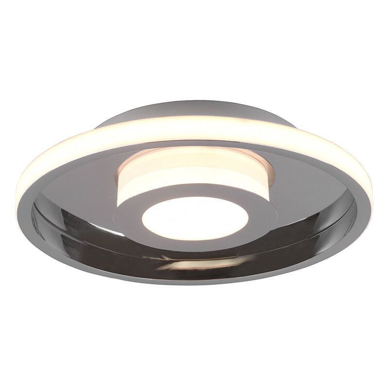 Krom taklampa badrum modern, Kayla, 28W, 3000K LED, IP44 Krom taklampa badrum modern, Kayla, 28W, 3000K LED, IP44