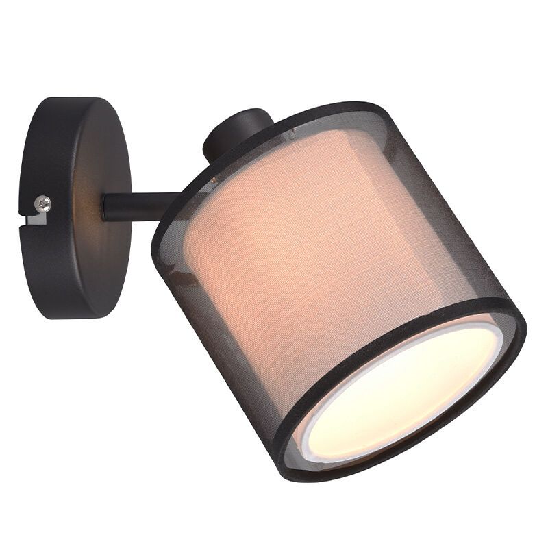 Antracit väggspotlight modern, Mirle