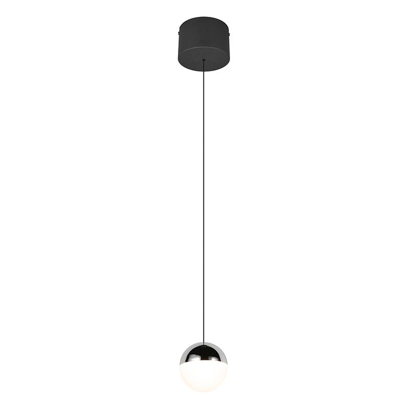 Krom fönsterlampa modern, Rigtje