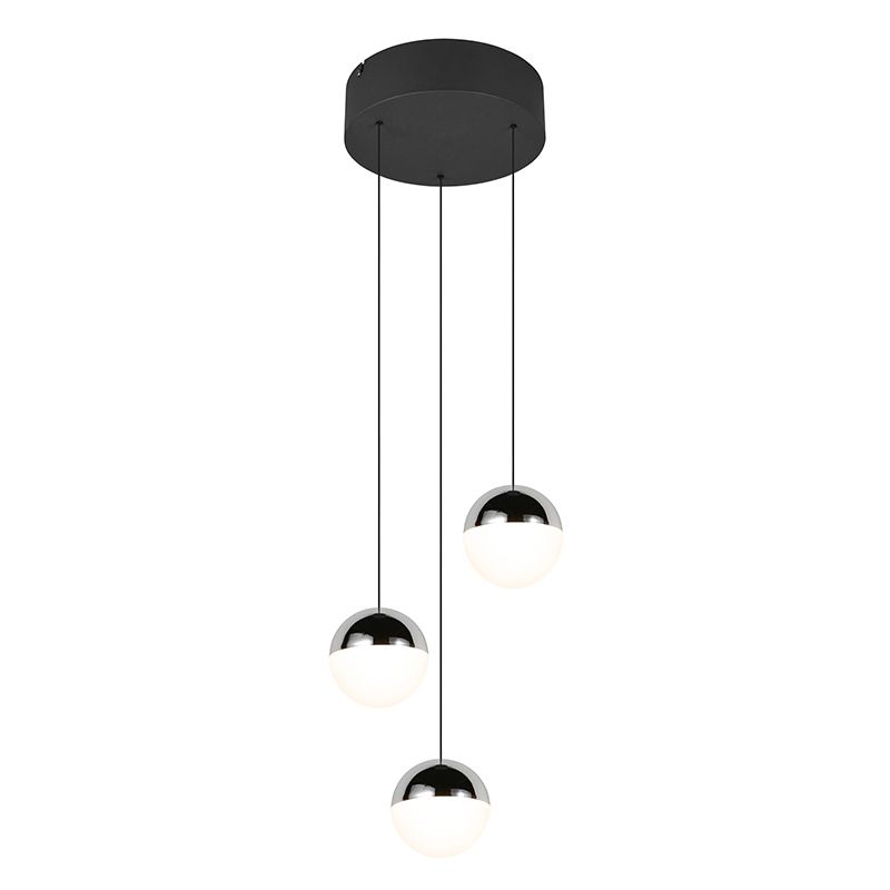 Krom fönsterlampa modern, Rigtje