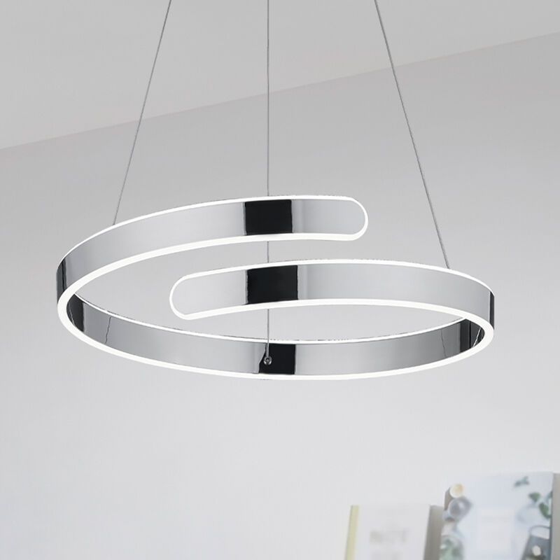 Krom fönsterlampa design, Resy, 37W, 4000K LED, 3 stegs dimmer