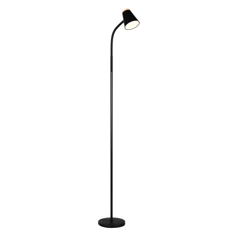 Svart golvlampa modern, Rahul, 4,5W, 3000K LED, med brytare