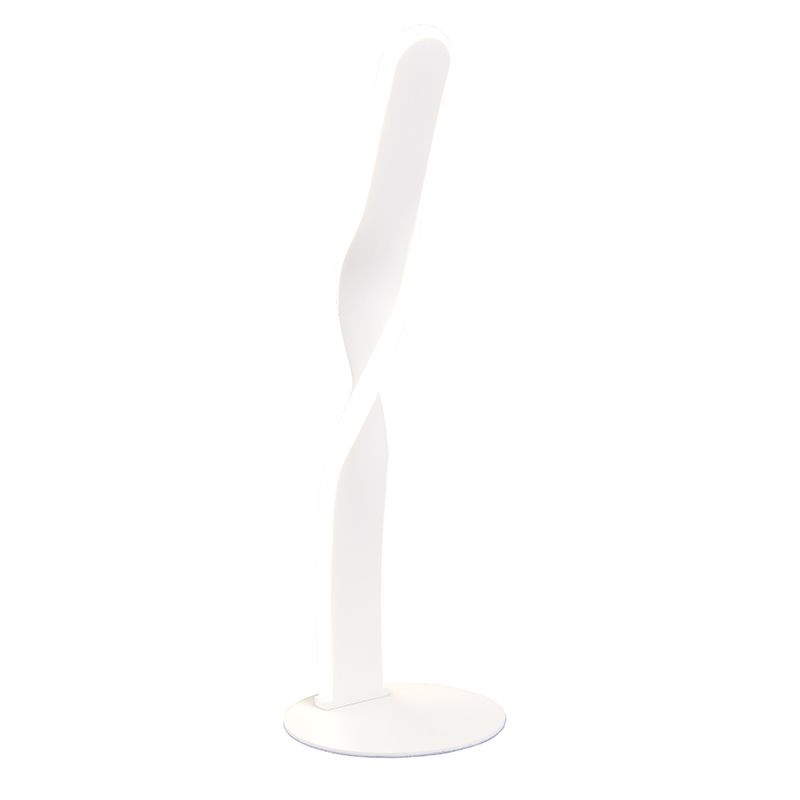 Vit bordslampa design, Quirinus, 10W, 4000K LED, med brytare Vit bordslampa design, Quirinus, 10W, 4000K LED, med brytare