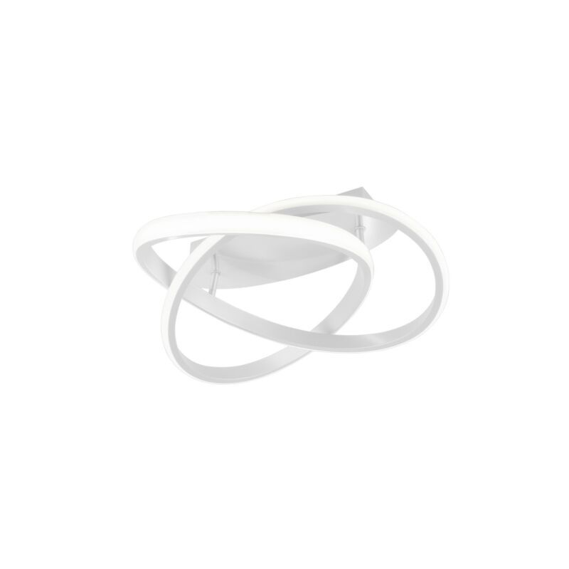 Vit plafond modern, Sanura, 18W, 4000K LED Vit plafond modern, Sanura, 18W, 4000K LED