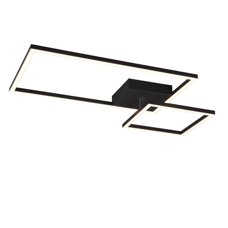 Svart plafond modern, Binc, 25W, 4000K LED, 3 stegs dimmer Svart plafond modern, Binc, 25W, 4000K LED, 3 stegs dimmer