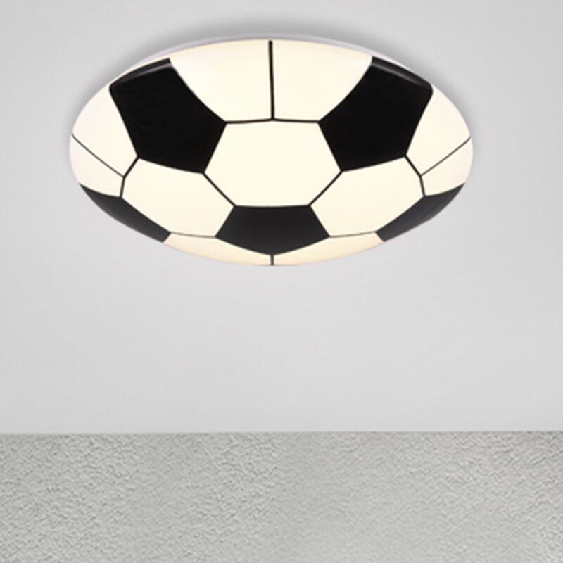 Vit taklampa barn modern, Fabiola, 12W, 3000K LED Vit taklampa barn modern, Fabiola, 12W, 3000K LED
