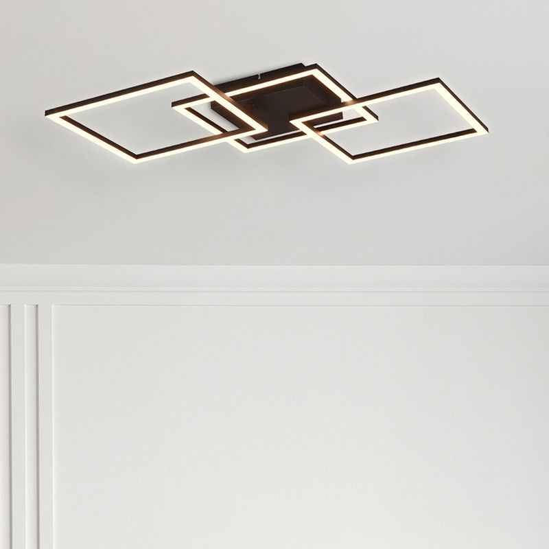 Svart plafond modern, Margaux, 31W, 3000K LED