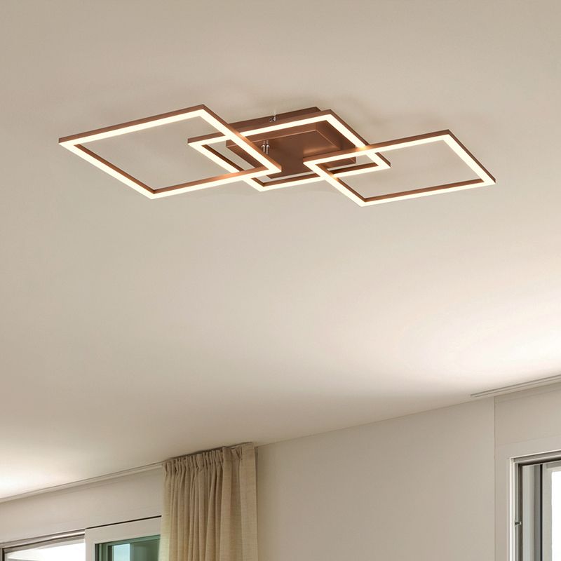 Brun plafond modern, Margaux, 31W, 3000K LED