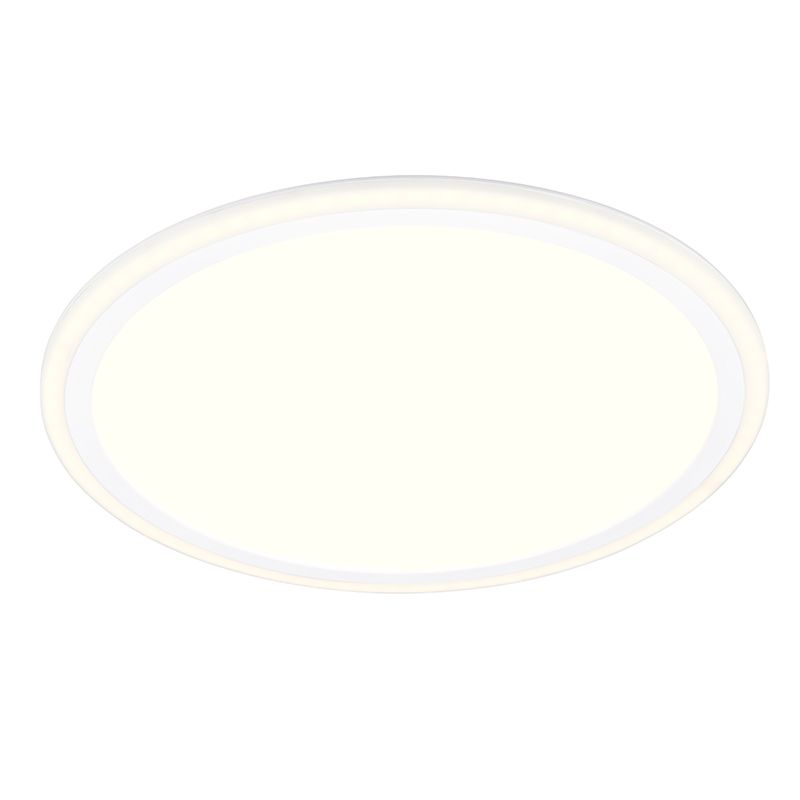 Vit plafond modern, Omaima, 17W, 3000K LED Vit plafond modern, Omaima, 17W, 3000K LED