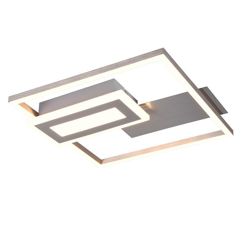 Nickel plafond design, Shun, 22W, 3000K LED Nickel plafond design, Shun, 22W, 3000K LED