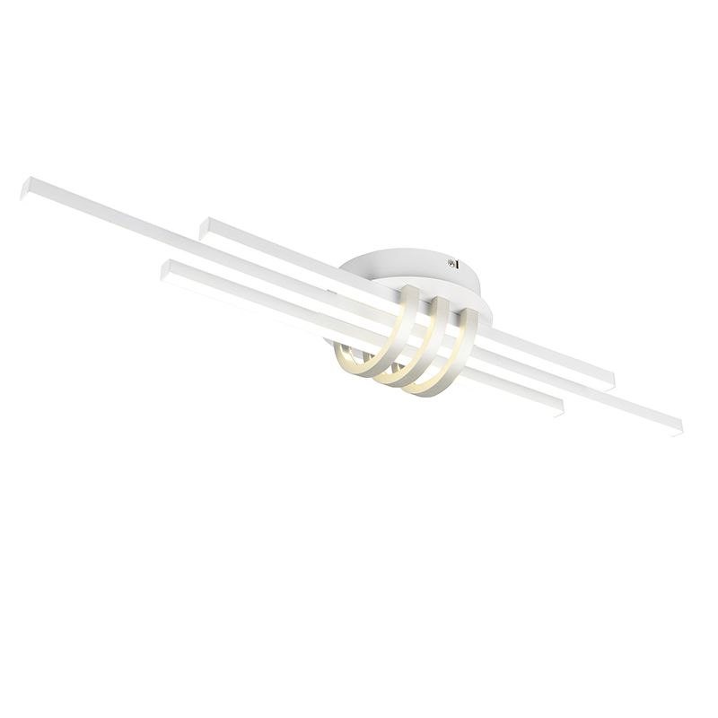 Vit plafond modern, Saloua, 20W, 4000K LED, 3 stegs dimmer Vit plafond modern, Saloua, 20W, 4000K LED, 3 stegs dimmer