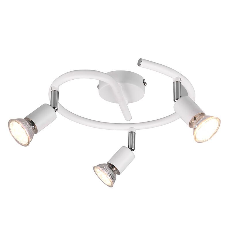 Vit spotlight tak modern, Belal Vit spotlight tak modern, Belal