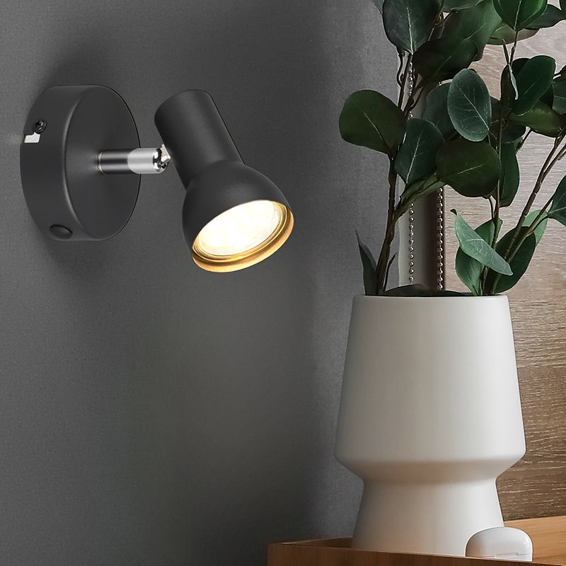 Svart väggspotlight modern, Sabrin Svart väggspotlight modern, Sabrin