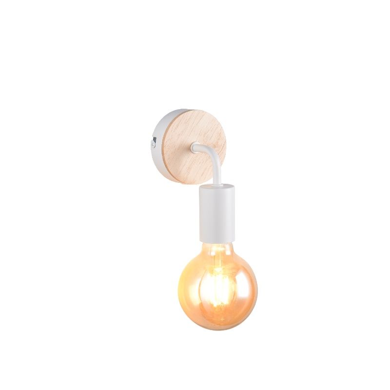 Vit vägglampa vintage, Simran