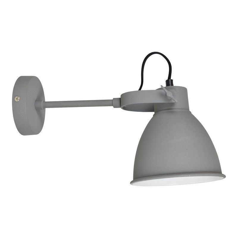 Industri vägglampa grå, Locker
