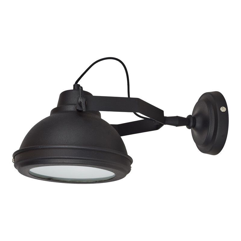 Industri vägglampa svart, Fien Industri vägglampa svart, Fien