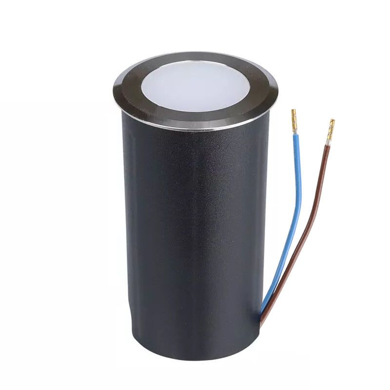 Modern decklight silver, Marcus, 1W, 6500K LED, IP67 Modern decklight silver, Marcus, 1W, 6500K LED, IP67