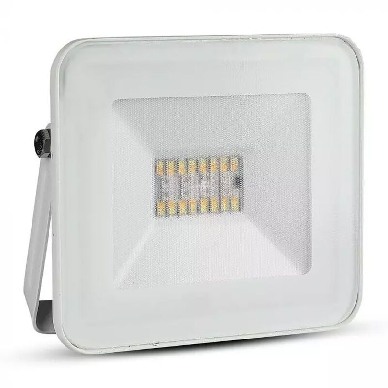 Vit smart strålkastare modern, Leander, 20W, justerbar ljusfärg LED, IP65