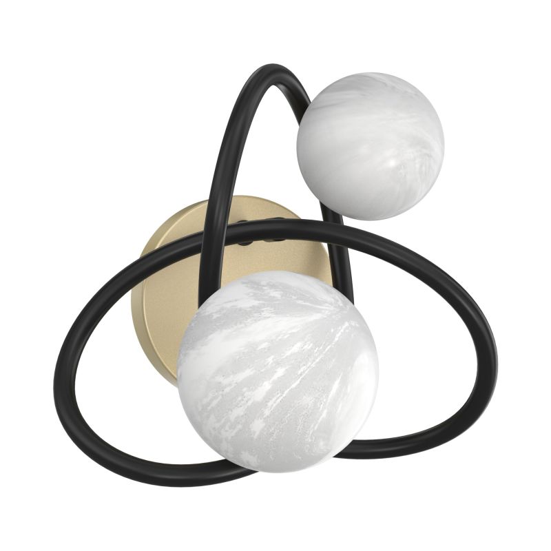 Modern vägglampa vit, Moritz