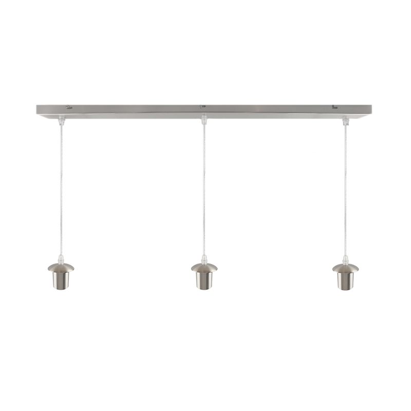 Aluminium fönsterlampa utan skärm krom, Rika Aluminium fönsterlampa utan skärm krom, Rika