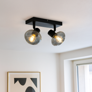 Design spotlight tak svart, Skip