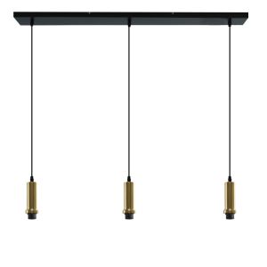 Aluminium fönsterlampa utan skärm guld, Rika