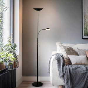 Modern läslampa golv svart, Soner, 10W, 3000K LED